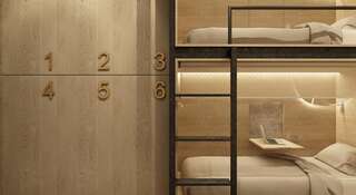Гостиница ICON Москва Односпальная кровать в общем номере с 6 кроватями-2