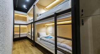 Гостиница ICON Москва Односпальная кровать в общем номере с 6 кроватями-5